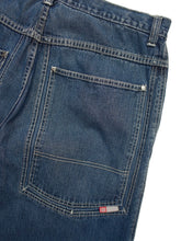 画像をギャラリービューアに読み込む, 90~00'S "R2 HARDCORE" WIDE BAGGY RAVE DENIM PANTS