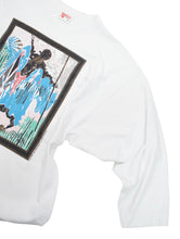 Load image into Gallery viewer, 90's XAVIER ROBERTS BLACK MAN ON A HORSE L/S TEE