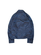 画像をギャラリービューアに読み込む, 90'S "COLIN HARVEY" SHINY FABRIC ZIP UP JACKET