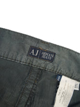 画像をギャラリービューアに読み込む, 00'S "ARMANI JEANS" DRAPING COTTON TROUSERS