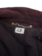画像をギャラリービューアに読み込む, 94AW "C.P.COMPANY" QUILT LINING VELVET CORDUROY JACKET