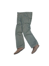 画像をギャラリービューアに読み込む, 00'S "ARMANI JEANS" DRAPING COTTON TROUSERS
