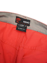 画像をギャラリービューアに読み込む, 00'S "VERSACE SPORT" COTTON NYLON SIDE ZIP SHORTS