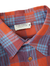 画像をギャラリービューアに読み込む, 90'S "COLOMBUS COLLECTION" NEP COTTON CHECK SHIRT