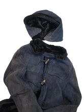 画像をギャラリービューアに読み込む, 80'S "WARM COMPANY" FADED MOUTON DUFFLE COAT