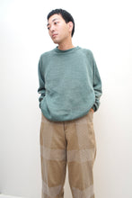 画像をギャラリービューアに読み込む, 70'S UNKNOWN HEATHER GREEN RAGLAN SWEATSHIRT