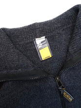 画像をギャラリービューアに読み込む, 90'S "FLY53R135" NYLON POCKET ZIP UP KNIT HOODIE