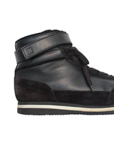 画像をギャラリービューアに読み込む, 00'S "VERONIQUE BRANQUINHO" VELCRO MIDDLE-CUT LEATHER SNEAKERS