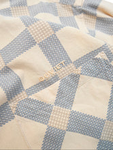 画像をギャラリービューアに読み込む, 90'S "SOVIET" GEOMETRIC CHECK PATTERN L/S SHIRT