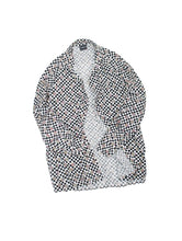 Load image into Gallery viewer, 90's "VERSACE JEAN COUTURE" DRAWING CHECK PRINT SHIRT