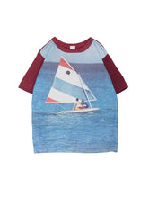 画像をギャラリービューアに読み込む, 60's "CASUALWEAR" MARINE PHOTO PRINT S/S SWEATSHIRT