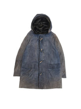 画像をギャラリービューアに読み込む, 80'S "WARM COMPANY" FADED MOUTON DUFFLE COAT