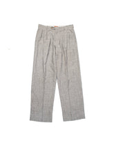 画像をギャラリービューアに読み込む, 90's "MISSONI" 2-TUCK LINEN RAYON SLACKS
