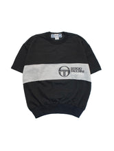 画像をギャラリービューアに読み込む, 80'S "SERGIO TACCHINI" HALF SLEEVE CREW NECK SWEATSHIRT