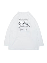 Load image into Gallery viewer, 90's XAVIER ROBERTS BLACK MAN ON A HORSE L/S TEE