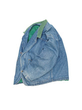 画像をギャラリービューアに読み込む, 80'S "CLOSED MARITHE FRANCOIS GIRBAUD" QUILTED REVERSIBLE DENIM JACKET