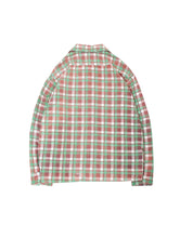 画像をギャラリービューアに読み込む, 40'S "TOWN TOPIC" OPEN COLLAR PRINT FLANNEL SHIRT