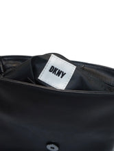 画像をギャラリービューアに読み込む, 00's"DKNY" FLAP DESIGN LEATHER ONE SHOULDER BAG