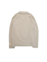 画像をギャラリービューアに読み込む, 97AW "STONE ISLAND" LOGO EMBROIDERED KNIT SWEATER