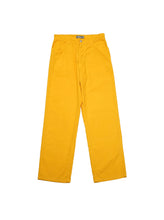 Load image into Gallery viewer, 90's "BONEVILLE" 5POCKET YELLOW COTTON PANTS
