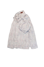 画像をギャラリービューアに読み込む, 90's "MISSONI" OPEN COLLAR LINEN SHIRT