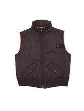 画像をギャラリービューアに読み込む, 00'S "KRIZIA JEANS" BACK ZIP DESIGN PUFFER VEST
