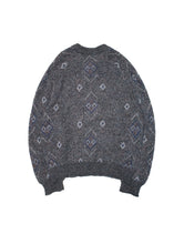 画像をギャラリービューアに読み込む, 90'S "ST.MICHAEL" DIA JACQUARD KNIT SWEATER