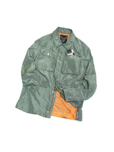 画像をギャラリービューアに読み込む, 00'S "FRANKIE MORELLO" POLYESTER SHELL MILITARY JACKET