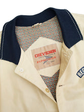 画像をギャラリービューアに読み込む, 80'S "CHEVIGNON" KNIT SWITCHING SLEEVE LEATHER JACKET