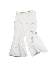 画像をギャラリービューアに読み込む, 00'S "MC PLANET" DRAW STRING DEFORMED WIDE FLARE CARGO PANTS