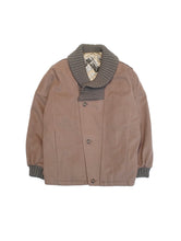 Load image into Gallery viewer, 70-80'S "ANDRE GHEKIERE" LORO PIANA CASHMERE MIX FABRIC SHAWL-COLLAR JACKET