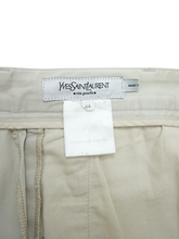 Load image into Gallery viewer, 03'S "YVES SAINT LAURENT RIVE GAUCHE by TOM FORD" COTTON TWILL TROUSERS
