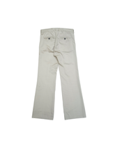 Load image into Gallery viewer, 03'S "YVES SAINT LAURENT RIVE GAUCHE by TOM FORD" COTTON TWILL TROUSERS