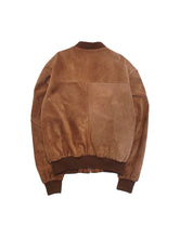 画像をギャラリービューアに読み込む, 80~90&#39;S &quot;ERIKSON&#39;S&quot; SUEDE BOMBER JACKET MADE IN FRANCE
