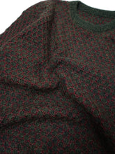 画像をギャラリービューアに読み込む, 90&#39;S ITALIAN MOSS STITCH CROCHET KNIT SWEATHER
