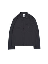 画像をギャラリービューアに読み込む, 00&#39;S &quot;CALVIN KLEIN JEANS&quot; POLY JERSEY STRETCH ZIP SHIRT
