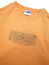 Load image into Gallery viewer, 90&#39;S &quot;CHAPS RALPH LAUREN&quot; KEYBOARD MESSAGE TEE
