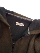 画像をギャラリービューアに読み込む, 90'S "KRIZIAUOMO" TWO TONE ZIP UP KNIT HOODIE
