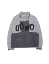 画像をギャラリービューアに読み込む, 90&#39;S &quot;KRIZIAUOMO&quot; UOMO SILHOUETTE KNIT SWEATER by MISS DEANNA
