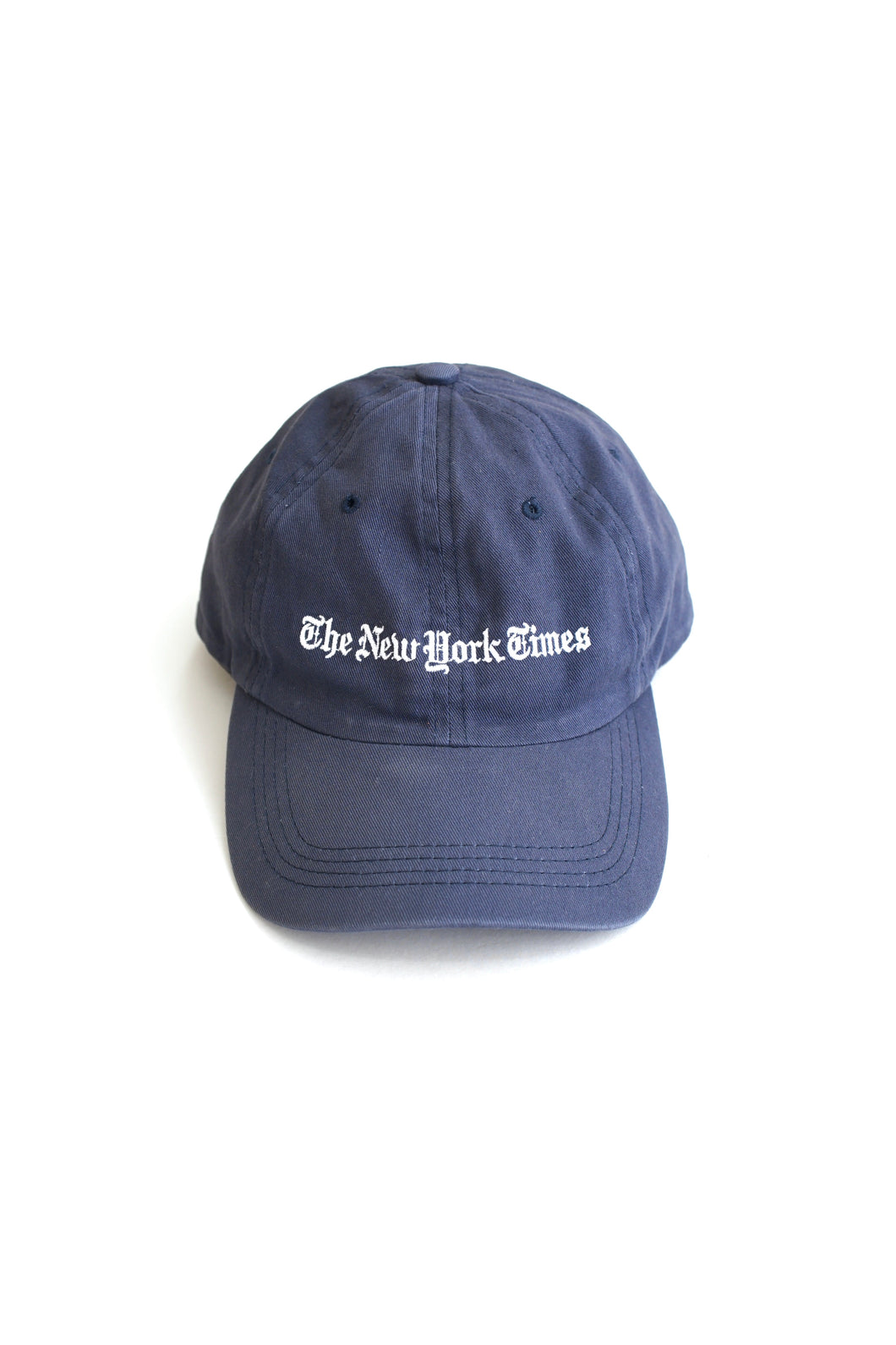 THE NEW YORK TIMES EMBROIDERED 6 PANEL CAP