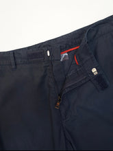 画像をギャラリービューアに読み込む, 00'S "PRADA SPORT" COTTON TECHNICAL NARROW SLACKS OVER-DYED
