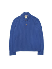 画像をギャラリービューアに読み込む, 80〜90'S "HERMES" CASHMERE COLLARED KNIT SWEATER
