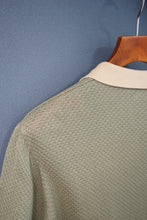 Load image into Gallery viewer, 70-80'S "LANVIN" ZIP UP KNIT POLO SHIRT

