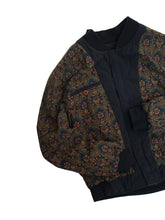 画像をギャラリービューアに読み込む, 80&#39;S &quot;LANVIN&quot; QUILTING BOMBER JACKET
