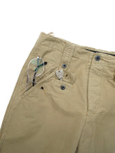 画像をギャラリービューアに読み込む, 00'S "GRIFFIN" HIP PATCH HEM BUTTON MILITARY TROUSERS
