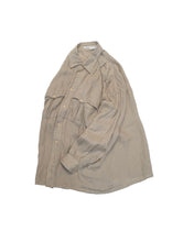 Load image into Gallery viewer, 80'S "UMBERTO GINOCCHIETTI" CARGO POCKET LINEN SHIRT
