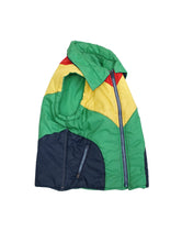 Load image into Gallery viewer, 80&#39;S &quot;J.C.PENNEY&quot; MULTI COLOR PUFFER VEST
