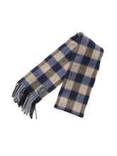 Load image into Gallery viewer, &quot;AGNES B.&quot; SCOTLAND WOOL CHECK SCARF
