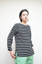 画像をギャラリービューアに読み込む, 90&#39;S &quot;EXPRESS TRICOT&quot; BORDER KNIT SWEATER
