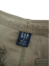 画像をギャラリービューアに読み込む, 00&#39;S &quot;GAP&quot; COTTON NYLON ACTIVE SHORTS - KHAKI
